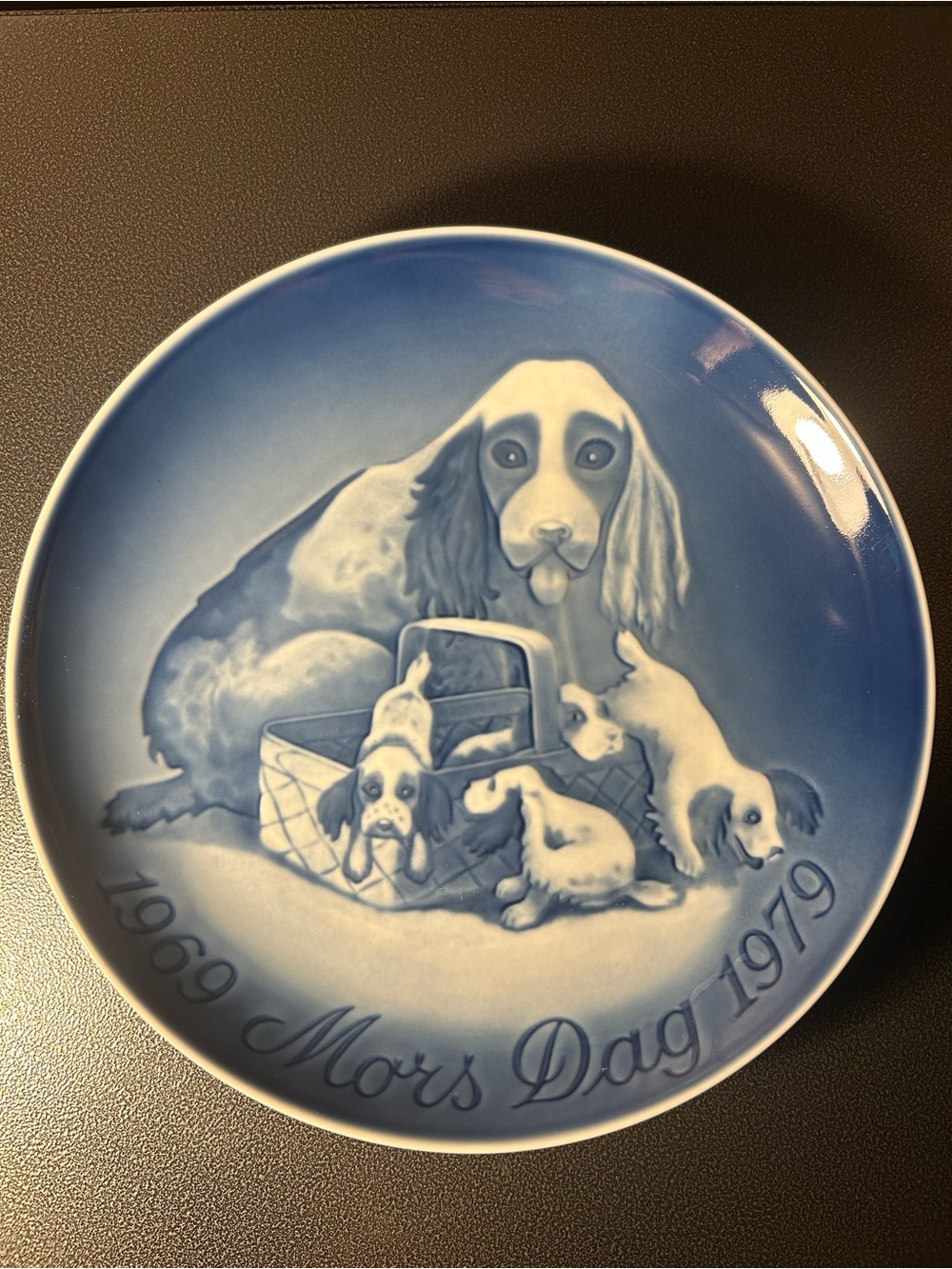 Vintage Bing & Grondahl 1969-1979 Mother's Day Jubilee Plate, Danish Porcelain